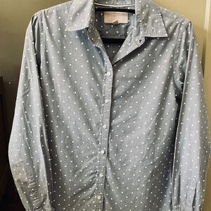 Soft Wash Polka Dot Banana Republic Shirt